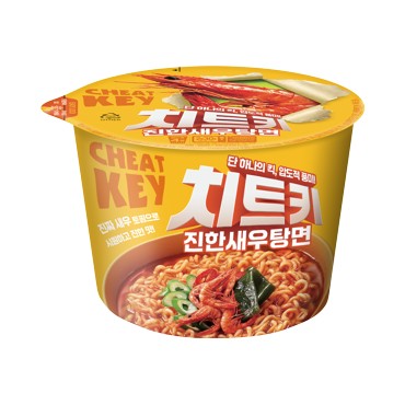 치트키)진한새우탕면