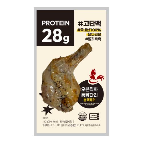 단백)오븐직화통닭다리블랙페퍼150g